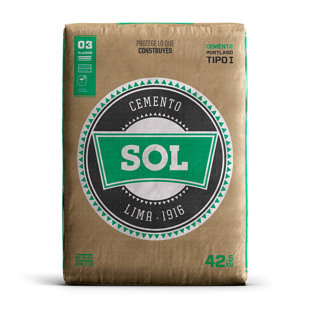 Bolsa de cemento Sol