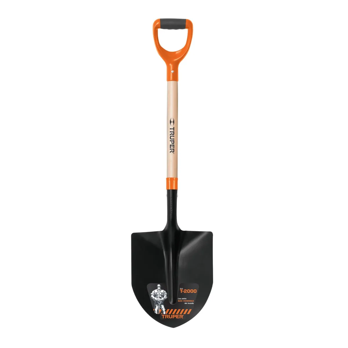 Lampa cuchara tipo jardinero Truper con mango de madera